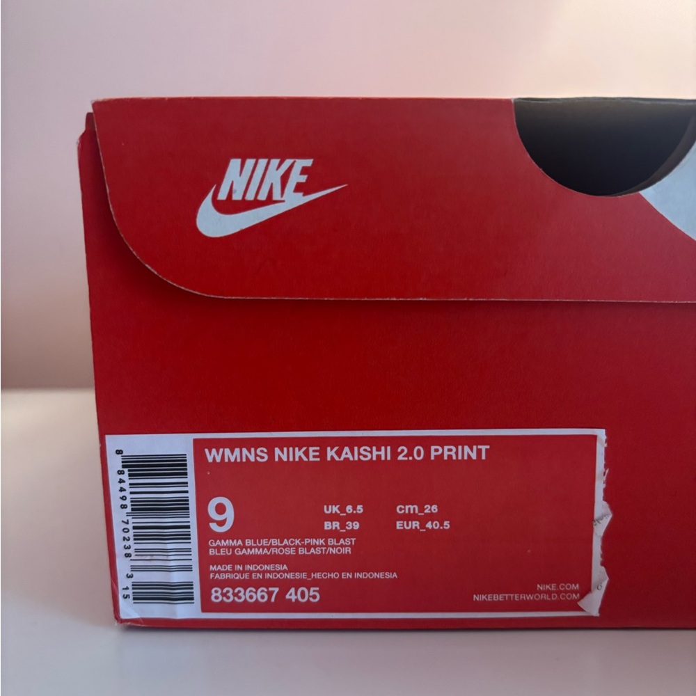 NEW Nike Women’s Kaishi 2.0 Print Sneakers - Size 8 (L) and Size 9 (R) - Picture 13 of 14